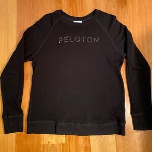 Peloton Classic Black Sweatshirt Medium